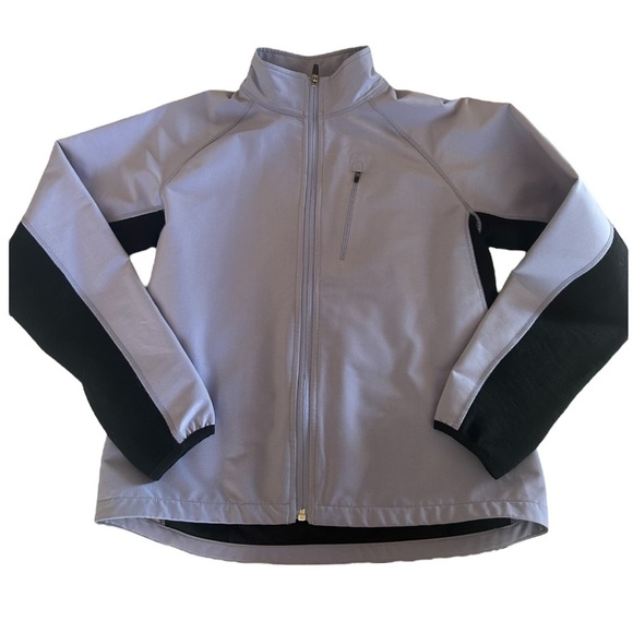 IBEX Merino Wool WindBlock Purple Jacket Size L - Picture 4 of 10